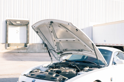 2007 BMW Z4 M Coupe in Alpine White III over Imola Red Nappa