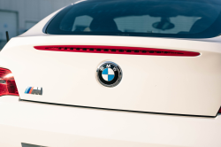 2007 BMW Z4 M Coupe in Alpine White III over Imola Red Nappa