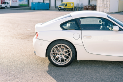 2007 BMW Z4 M Coupe in Alpine White III over Imola Red Nappa
