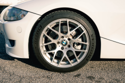 2007 BMW Z4 M Coupe in Alpine White III over Imola Red Nappa