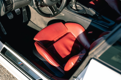 2007 BMW Z4 M Coupe in Alpine White III over Imola Red Nappa