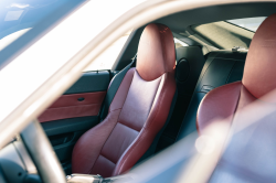 2007 BMW Z4 M Coupe in Alpine White III over Imola Red Nappa