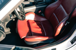 2007 BMW Z4 M Coupe in Alpine White III over Imola Red Nappa