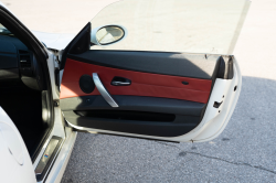 2007 BMW Z4 M Coupe in Alpine White III over Imola Red Nappa