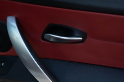 2007 BMW Z4 M Coupe in Alpine White III over Imola Red Nappa