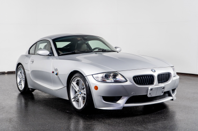 2007 BMW Z4 M Coupe in Titanium Silver Metallic over Dark Sepang Brown Nappa