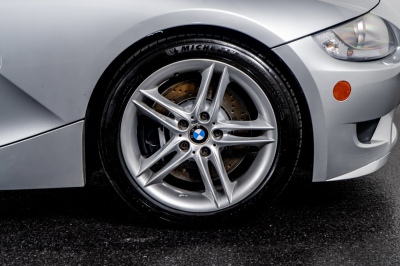 2007 BMW Z4 M Coupe in Titanium Silver Metallic over Dark Sepang Brown Nappa