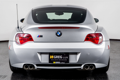 2007 BMW Z4 M Coupe in Titanium Silver Metallic over Dark Sepang Brown Nappa