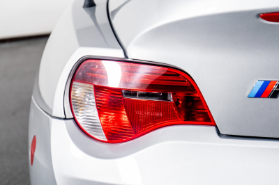 2007 BMW Z4 M Coupe in Titanium Silver Metallic over Dark Sepang Brown Nappa