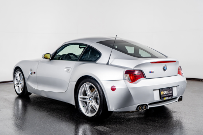 2007 BMW Z4 M Coupe in Titanium Silver Metallic over Dark Sepang Brown Nappa
