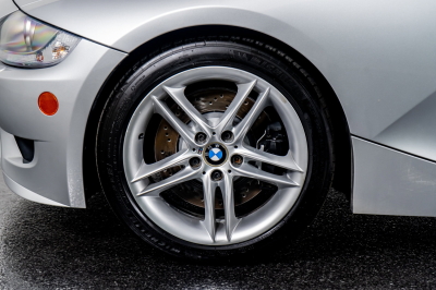 2007 BMW Z4 M Coupe in Titanium Silver Metallic over Dark Sepang Brown Nappa