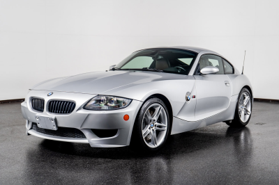 2007 BMW Z4 M Coupe in Titanium Silver Metallic over Dark Sepang Brown Nappa