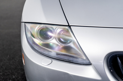 2007 BMW Z4 M Coupe in Titanium Silver Metallic over Dark Sepang Brown Nappa