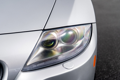 2007 BMW Z4 M Coupe in Titanium Silver Metallic over Dark Sepang Brown Nappa