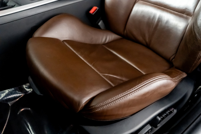 2007 BMW Z4 M Coupe in Titanium Silver Metallic over Dark Sepang Brown Nappa