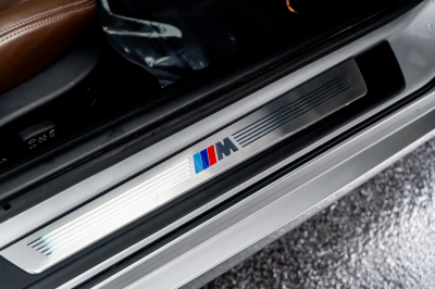 2007 BMW Z4 M Coupe in Titanium Silver Metallic over Dark Sepang Brown Nappa