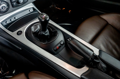 2007 BMW Z4 M Coupe in Titanium Silver Metallic over Dark Sepang Brown Nappa