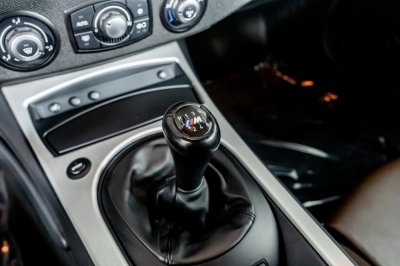 2007 BMW Z4 M Coupe in Titanium Silver Metallic over Dark Sepang Brown Nappa