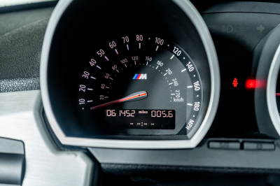 2007 BMW Z4 M Coupe in Titanium Silver Metallic over Dark Sepang Brown Nappa