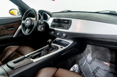 2007 BMW Z4 M Coupe in Titanium Silver Metallic over Dark Sepang Brown Nappa