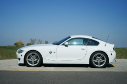 2007 BMW Z4 M Coupe in Alpine White III over Black Nappa