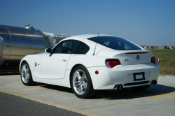 2007 BMW Z4 M Coupe in Alpine White III over Black Nappa