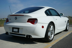 2007 BMW Z4 M Coupe in Alpine White III over Black Nappa