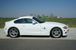 2007 BMW Z4 M Coupe in Alpine White III over Black Nappa