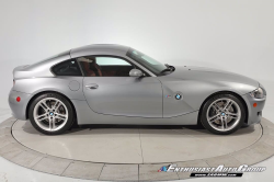 2007 BMW Z4 M Coupe in Silver Gray Metallic over Imola Red Nappa