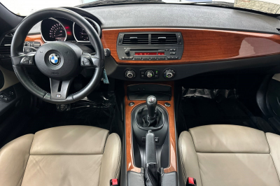 2007 BMW Z4 M Coupe in Alpine White III over Light Sepang Bronze Nappa