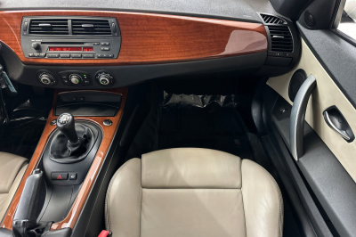 2007 BMW Z4 M Coupe in Alpine White III over Light Sepang Bronze Nappa