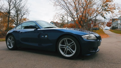 2007 BMW Z4 M Coupe in Interlagos Blue Metallic over Black Nappa