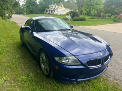 2007 BMW Z4 M Coupe in Interlagos Blue Metallic over Black Nappa