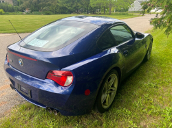 2007 BMW Z4 M Coupe in Interlagos Blue Metallic over Black Nappa