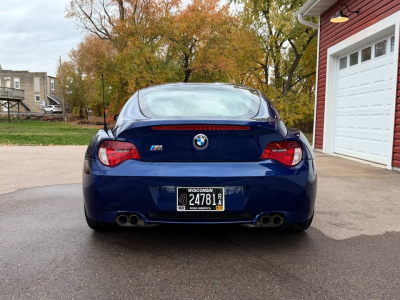 2007 BMW Z4 M Coupe in Interlagos Blue Metallic over Black Nappa