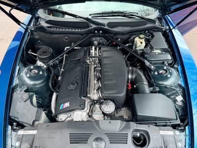 2007 BMW Z4 M Coupe in Interlagos Blue Metallic over Black Nappa