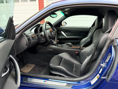 2007 BMW Z4 M Coupe in Interlagos Blue Metallic over Black Nappa
