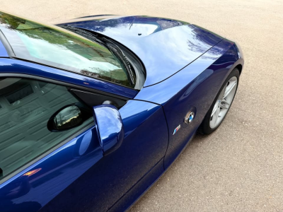 2007 BMW Z4 M Coupe in Interlagos Blue Metallic over Black Nappa