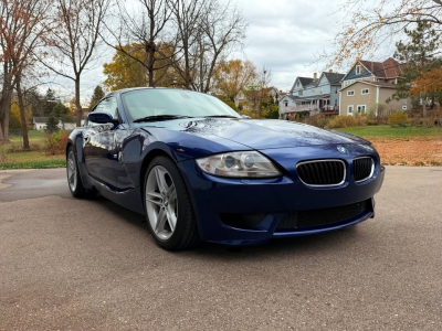 2007 BMW Z4 M Coupe in Interlagos Blue Metallic over Black Nappa