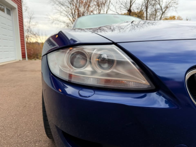 2007 BMW Z4 M Coupe in Interlagos Blue Metallic over Black Nappa