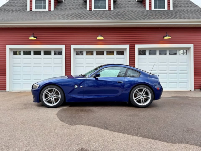 2007 BMW Z4 M Coupe in Interlagos Blue Metallic over Black Nappa