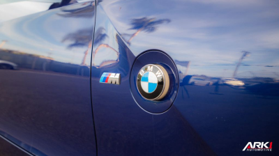 2007 BMW Z4 M Coupe in Interlagos Blue Metallic over Black Nappa