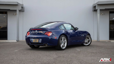 2007 BMW Z4 M Coupe in Interlagos Blue Metallic over Black Nappa