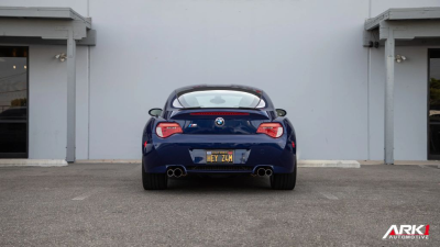 2007 BMW Z4 M Coupe in Interlagos Blue Metallic over Black Nappa
