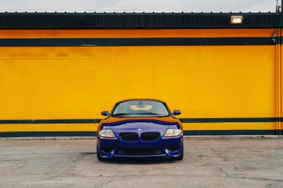 2007 BMW Z4 M Coupe in Interlagos Blue Metallic over Black Nappa