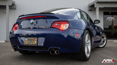 2007 BMW Z4 M Coupe in Interlagos Blue Metallic over Black Nappa