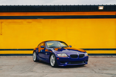2007 BMW Z4 M Coupe in Interlagos Blue Metallic over Black Nappa