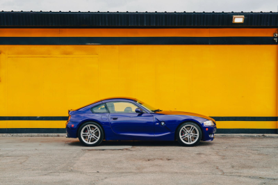 2007 BMW Z4 M Coupe in Interlagos Blue Metallic over Black Nappa