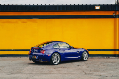 2007 BMW Z4 M Coupe in Interlagos Blue Metallic over Black Nappa