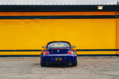 2007 BMW Z4 M Coupe in Interlagos Blue Metallic over Black Nappa